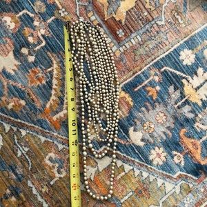 J crew faux pearl necklace